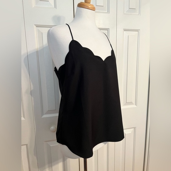 NWT J.Crew Scalloped Cami Tank, Size 12 - Picture 7 of 9